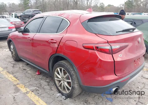 2018 Alfa Romeo Stelvio Ti Lusso Awd from USA, damaged, VIN ZASFAKRN2J7C23240